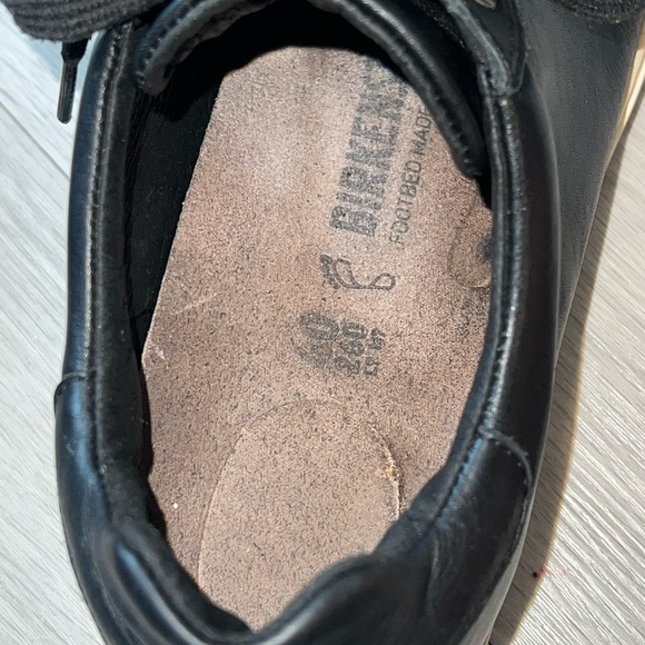 Birkenstock Bend Low II Mens Shoes Sz 40 Trainers Black leather Sneakers - Picture 9 of 10